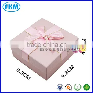 Accept Custom Order and Display Industrial Use Cardboard Pink Gift Box thumbnail-2