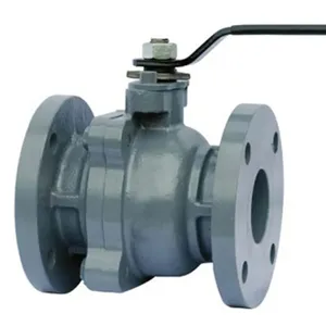JIS Q41F DN50 PN16 10K 5K WCB Flange Ball Valve Cast Steel Cast Iron Flange Ball Valve thumbnail-1