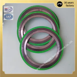 Flexible and Strong Metal Spiral Wound Gaskets for Various Flanges thumbnail-4