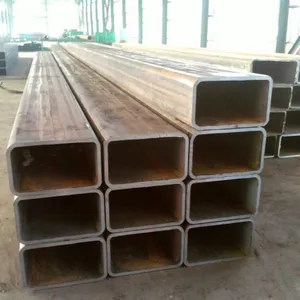 China Jiangsu Wuxi Carbon Hollow Section Pipe Q235 Mild Carbon Galvanized Weld Steel Rectangular/Square Pipe/Tube thumbnail-4