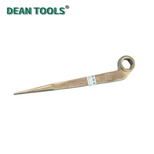 Non-Sparking Offset Hex Wrench Beryllium Copper Alloy Construction Spud Wrench thumbnail-5