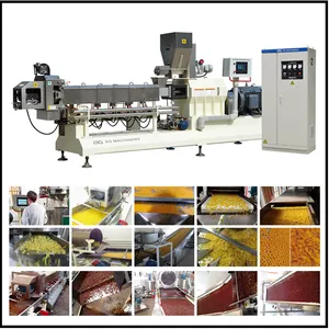 Automatic Rice Flakes/Poha/Rice Crispies Cereal Snack Food Extrusion Making Machine Produce Process Plant thumbnail-4