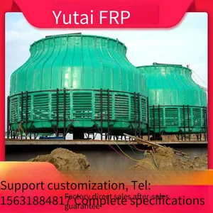Fiberglass Reinforced Plastic Cooling Tower, Industrial Cooling Tower With Closed Packing, Counterflow and Crossflow, Yutai Environmental Protection thumbnail-2