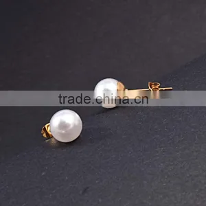 2016 Trending Products Pearl Earring Designs Fashion Jewellery Sets For Women thumbnail-4