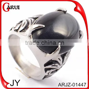 Made in China Big Stone Silver Jewelry Ring for Men thumbnail-1