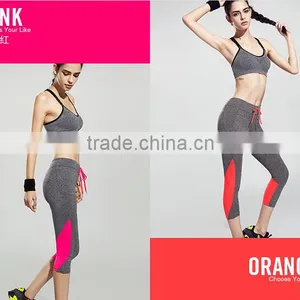 Wholesale Sports Clothing Sexy Women Mesh Dance Leggings Compresstion Pant thumbnail-6