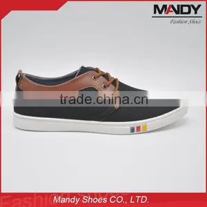 Hot Selling Cheap Price Comfortable Lace up Fabric Men Shoes thumbnail-4