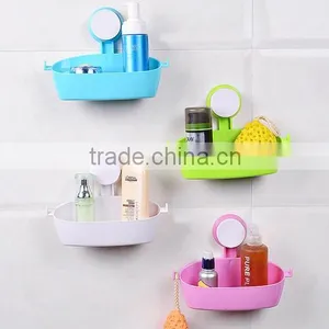 AN615 ANPHY Toilet Wall Mounted Plastic Soap Multifuction Storage Shower Shelf thumbnail-2