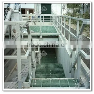 Green Color Frp Grating Trench Grating thumbnail-1