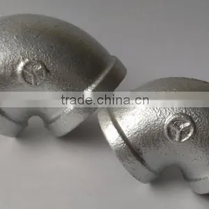 Hot Dipped Malleable Iron Pipe Fittings 90 Degree Elbow thumbnail-2