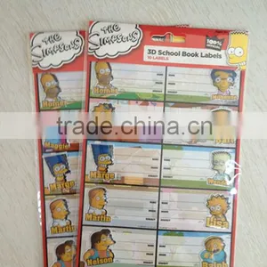 3d School Book Labels thumbnail-1