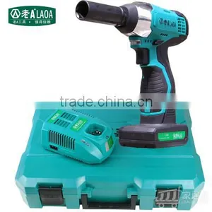 LAOA 16V Electric Impact Electric Wrench Li Battery For Car Repair DIY Using Variable Speed With LED Light and Cordless thumbnail-2