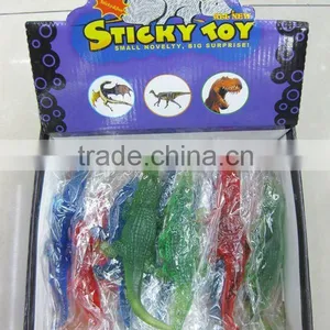 Mix Colors Stretchy&Sticky Crocodile Toy thumbnail-1