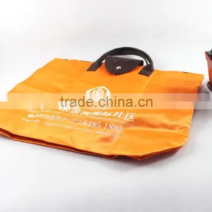 Promotional Green Recycled Folding Bag,recycled Folding Bag, thumbnail-3
