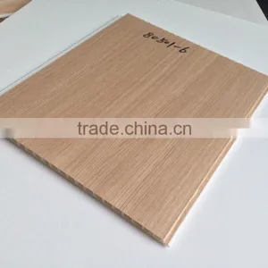 Wooden Designs With Different Colors Decorative Pvc Wall Panel in Haining China thumbnail-3