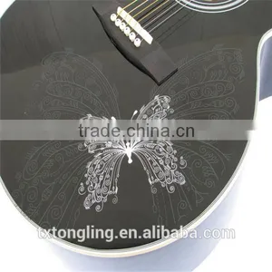 Handmade Solid Wood Cheap Price Guitar For Sale (TL-0046) thumbnail-4