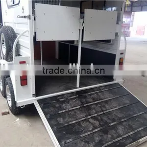 China Gold Supplier Cheap Two Horse Trailer thumbnail-2