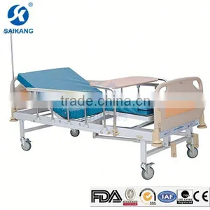 China Manufacturer Low Price Cpr Functional Flat Icu Bed thumbnail-6