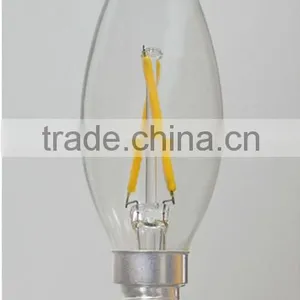 C35 2W LED FILAMENT Candle Lighting 110V E12S US thumbnail-1