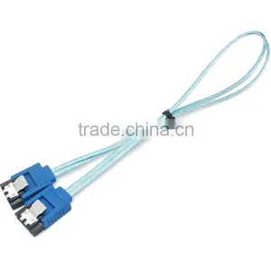 Blueflat Sata Data Cable 3.0,SATA 3.0 Cable Straight to Straight thumbnail-1