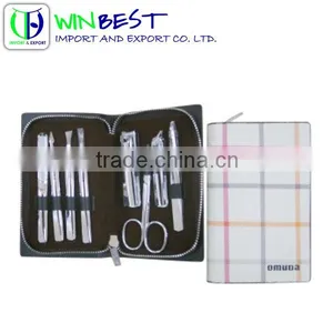 Wholesale High Quality Carbon Steel/ Stainless Steel Complete Manicure Set For Men/Women Outdoor Travel & Camping thumbnail-3