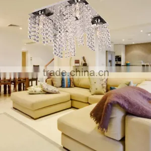 Fashion Crystal Chandeliers LED Light AC110-120V Novelty Lamp For Indoor Dinning Room Home/Hall/Villa Lamp Wedding Decoration thumbnail-6