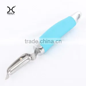 Stainless Steel Swivel Peeler With ABS +TPR Handle thumbnail-1