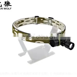 High Quality Aluminum Zoom Function LED Headlight Headlamp thumbnail-3