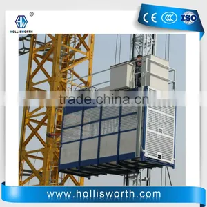 SC200/200 Portable Lifting Hoist Construction Material Elevators Building Material Lift thumbnail-3