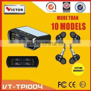 Hot Sell LCD Display Wireless Solar Power Car Tpms thumbnail-1