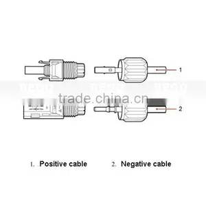 Easy Operation IP67 Electrical Copper Wire Quick MC4 Solar Connector thumbnail-5