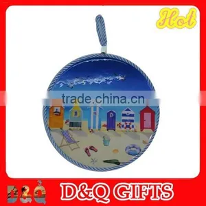 2015 Ceramic Pan Coaster With Beach Houses thumbnail-1