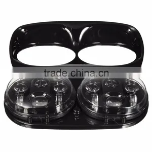 Dual Mount Bracket of Motorcycle Daymaker Projector LED Headlight For Harley Davidso-n Daymaker Headlamp Mount Bracket thumbnail-3