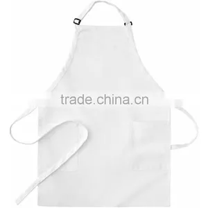 New Arrive Plain Color 70*85cm Cooking Delantal 100% Cotton Kitchen Aprons thumbnail-1