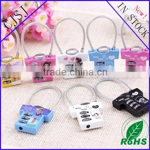 Competitive Price Custom Clothes Shape Cheap Combination Lock Wholesale thumbnail-4