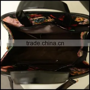 2014 New Female Bag and Painting Painting the Roses Retro Package Bag Printed Portable Bag thumbnail-3