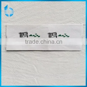 China Factory Custom Cotton Tape Printed Neck Label for Garments thumbnail-1