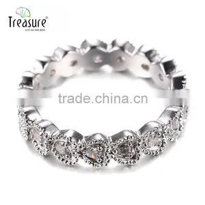 Gemstone Jewelry Diamond Ring Discount Jewelry 925 Silver Ring for Women Made in China thumbnail-5