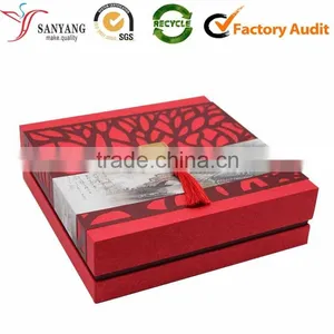 Healthy Recyclable Tea Gift Box Hot Gold Stamping Paper Cardboard Tea Box thumbnail-2