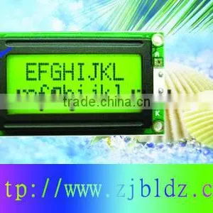 0802 Yellow-green Screen Small Size Lcd Module thumbnail-1