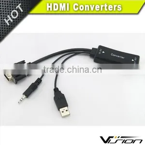 New Product on 2016 VGA to HDMI Cable Support 1080p thumbnail-1