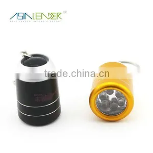 Hot Selling 6 LED Mini Led Flashlight Keychain thumbnail-1