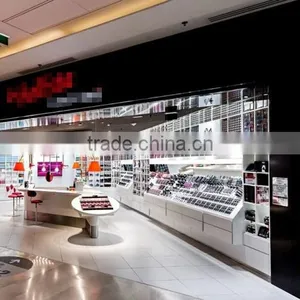 Custom Attractive Good Quality Retail Make up Store Display Makeup Station Furniture thumbnail-2