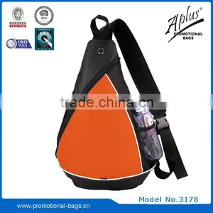 Shoulder Sling Bag With Mesh Pcokets for Promotion thumbnail-4
