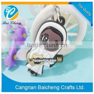 Custom Rubber Keychain in Minion for Gift in WENZHOU BAICHENG thumbnail-5
