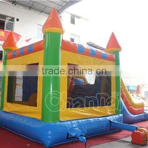 Commercial Pvc Durable Inflatable Jumping Castle With Water Slide, Water Slide With Pool Supplier's Choice thumbnail-4