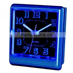 LED Light Snooze Crescendo Beep Sound Table Alarm Clock thumbnail-1