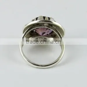 Love Vine !! Amethyst 925 Sterling Silver Ring, Handmade Silver Jewelry, Indian Silver Jewelry Supplier thumbnail-5