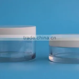 Workable Price Good Quality Clear Round PET Plastic Cream Jar thumbnail-3