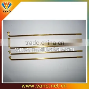Motorcycle Spare Parts 185mm Gold Bicycle Spokes thumbnail-1